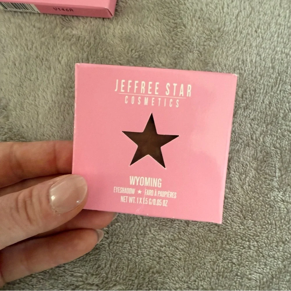 Jeffree Star Bundle of 4 Single Pan Eyeshadow & Pressed Pigment Singles NEW